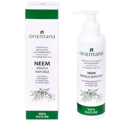 ORIENTANA Odżywczy BIO olejek do demakijażu NEEM 150ml